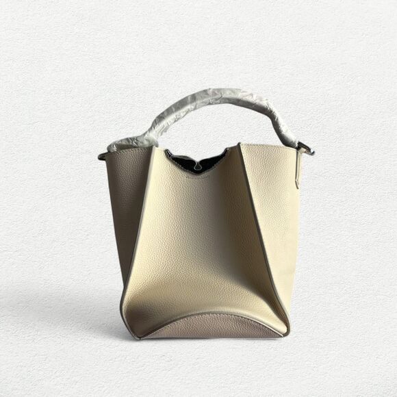 Zadig & Voltaire Borderline Bucket Bag in Flash Off White - Picture 1 of 6